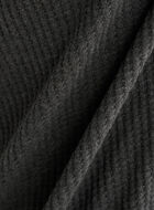 Stretch Waffle Long Sleeve Crew Top