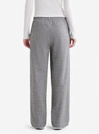 Pantalon &agrave; jambe large en molleton de coton bio Cooper