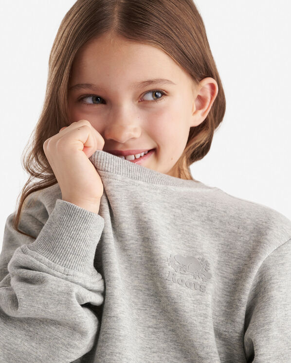 Girls Cozy Cinched Crew Sweatshirt