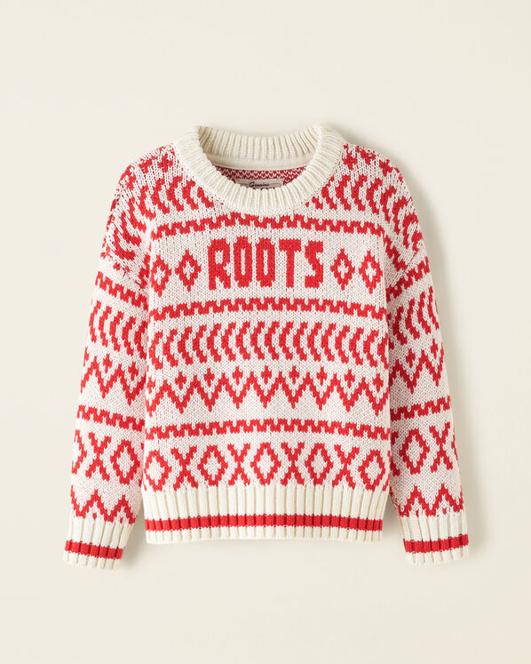 Toddler Roots Fair Isle Sweater