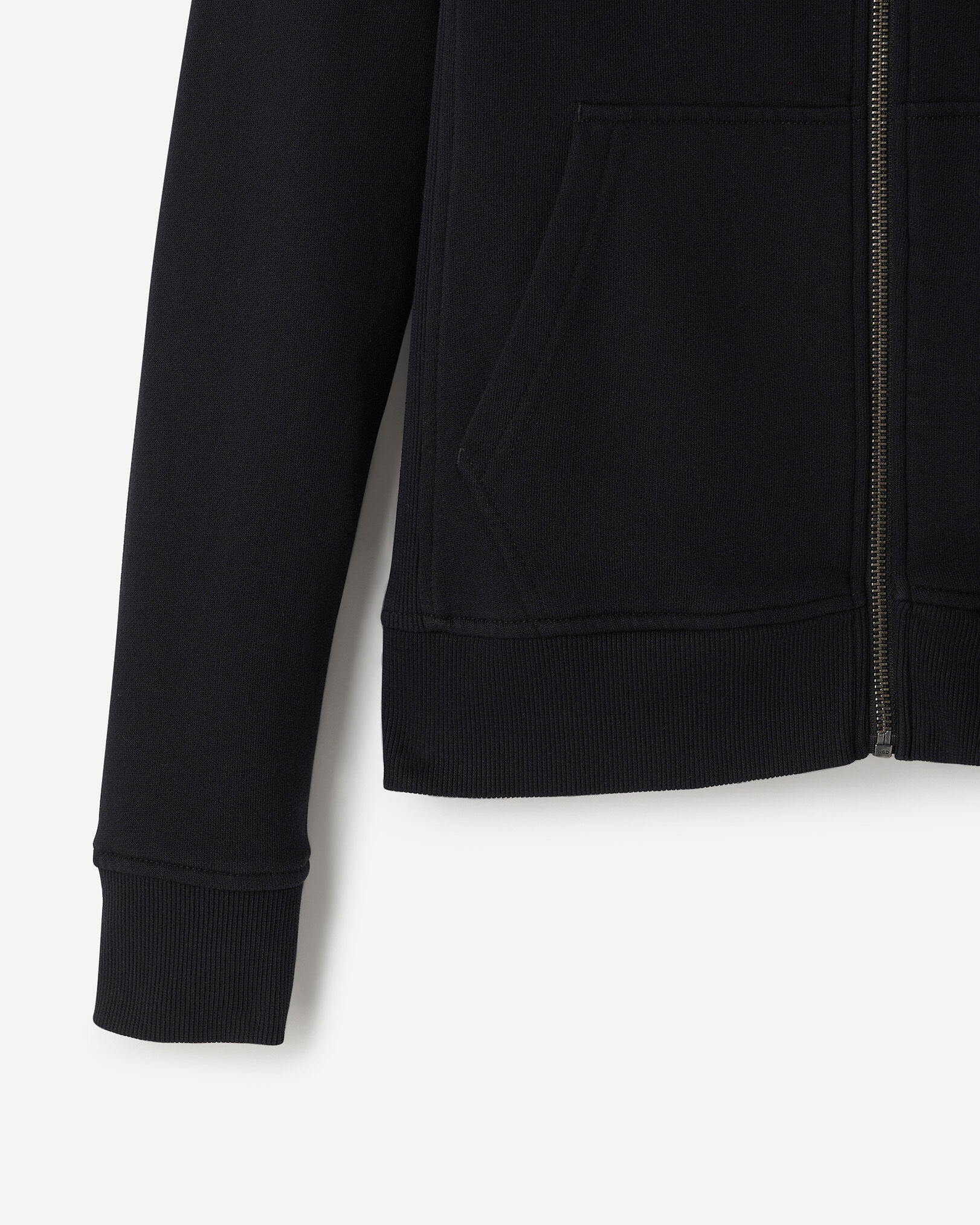 Organic Cooper Slim Full Zip Hoodie