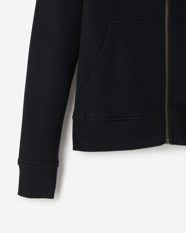 Organic Cooper Slim Full Zip Hoodie