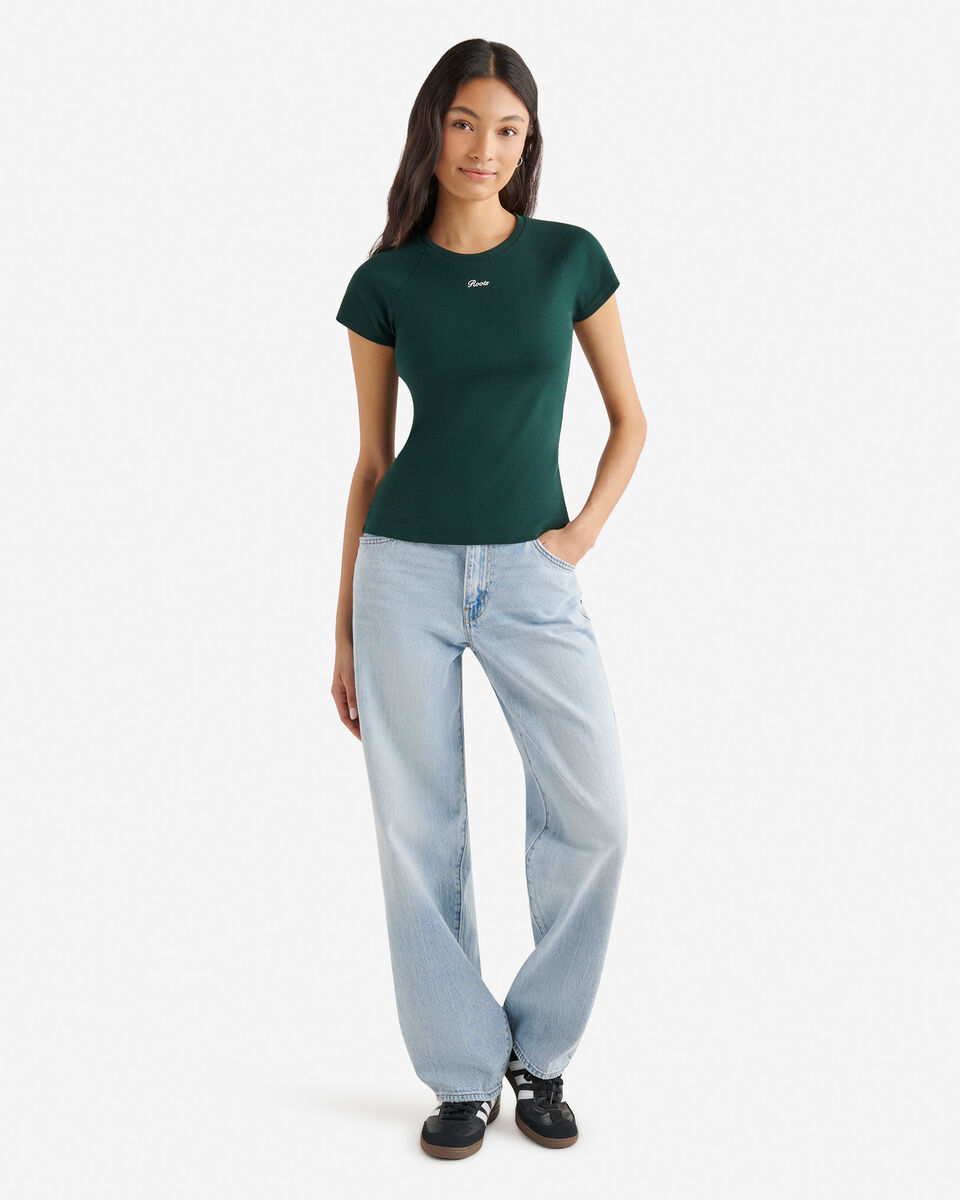 Roots Rib Short Sleeve T-Shirt