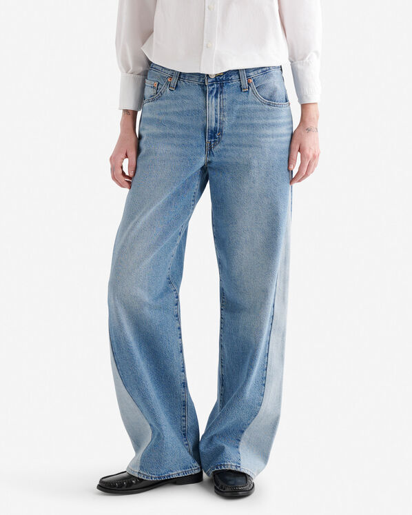 Levi's Baggy Dad Pieced Womens Jeans