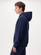 Plaid Applique Hoodie