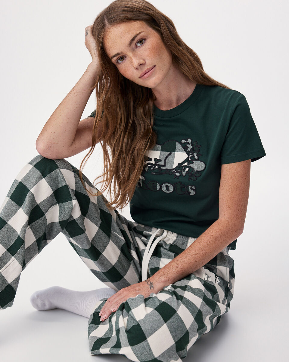 Womens Cooper Plaid T-Shirt