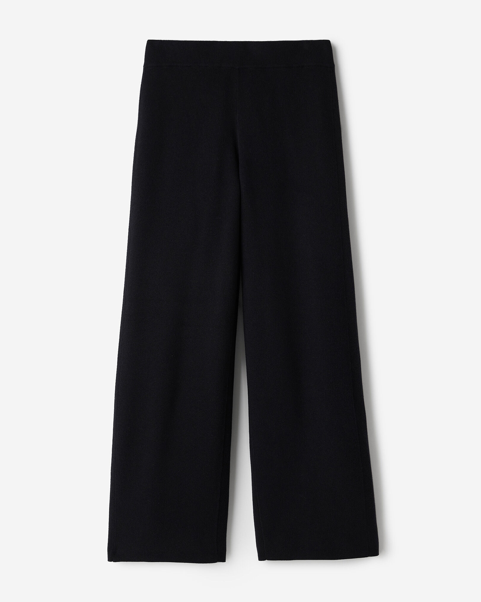 Roots Bowen Wide Leg Sweater Pant in Black