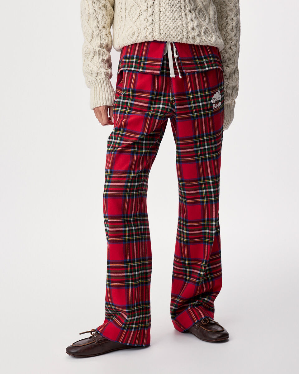 Pantalon de pyjama &agrave; carreaux pour femme