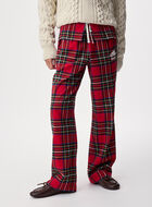 Pantalon de pyjama &agrave; carreaux pour femme