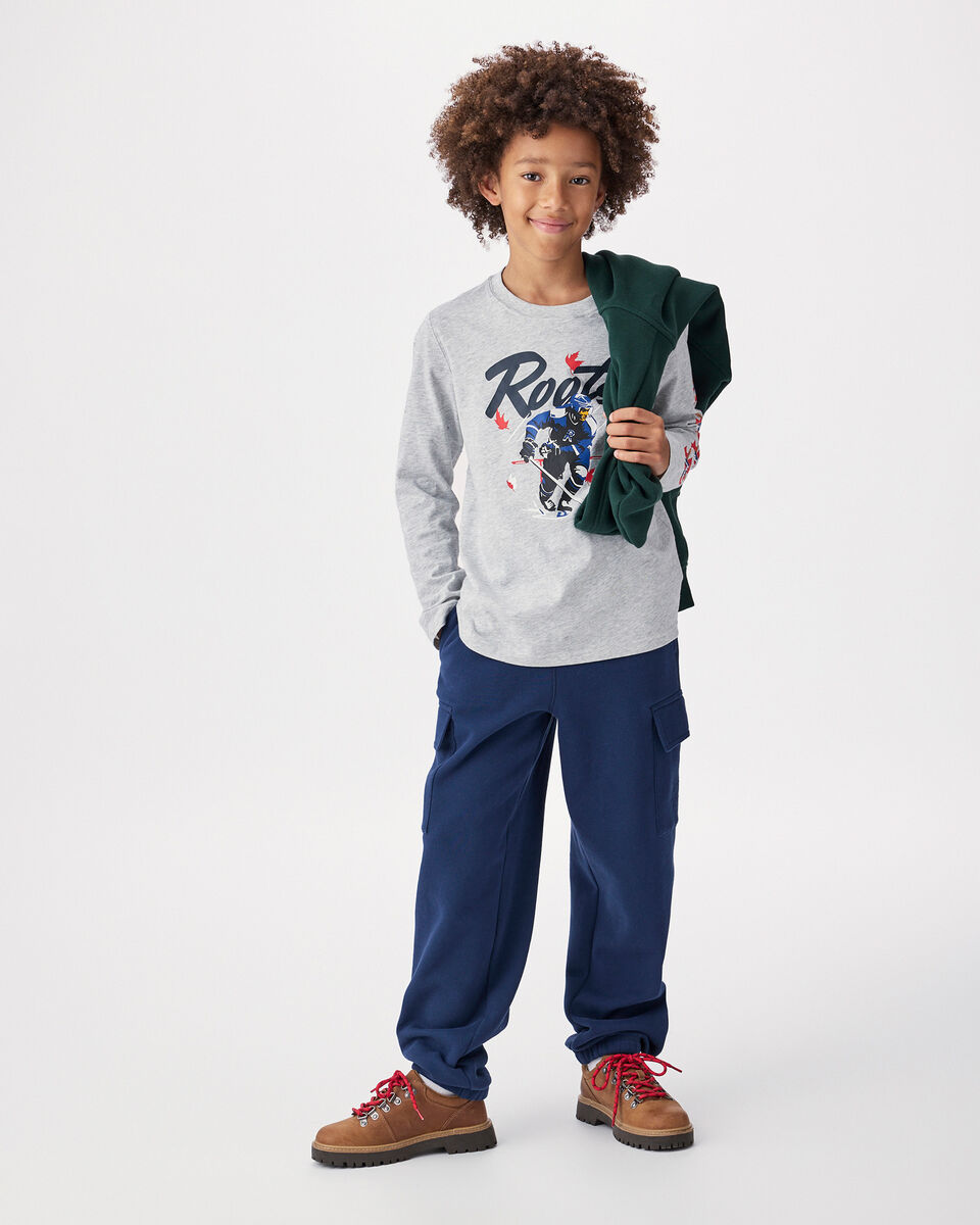 Kids Hockey Long Sleeve T-Shirt