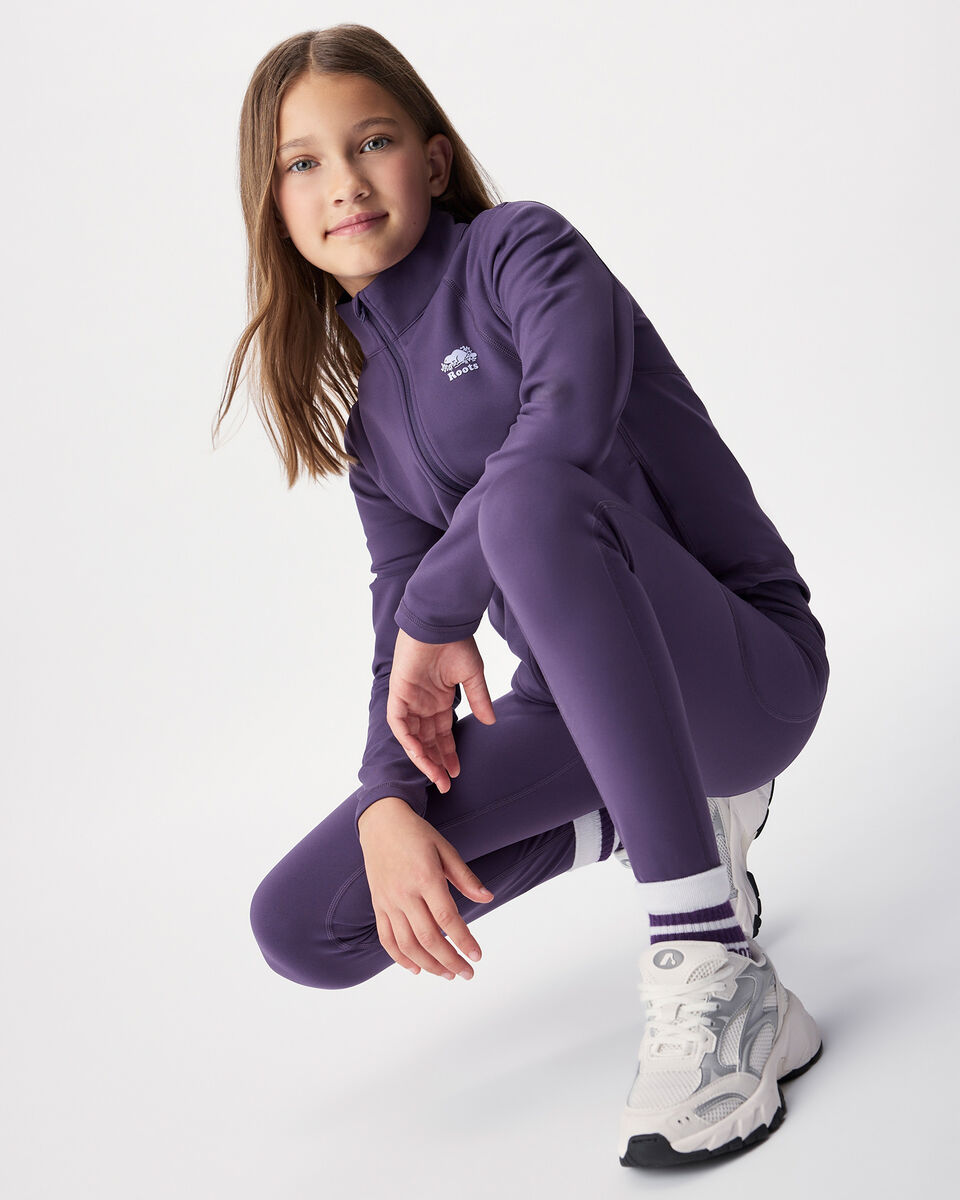 Girls Active Warm Track Jacket