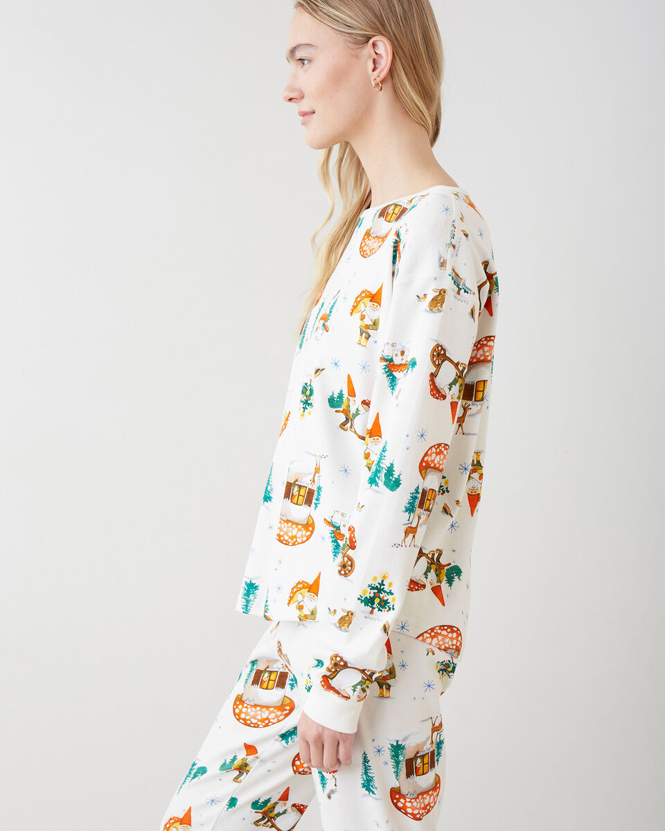 Womens Winter Wonderland Pajama Top