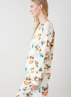 Womens Winter Wonderland Pajama Top