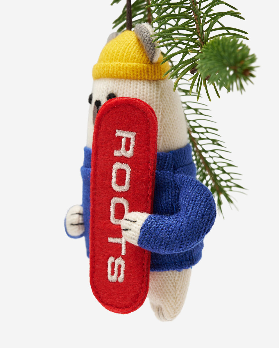 Snowboard Bear Ornament