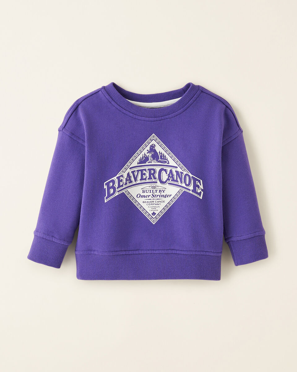 Baby Beaver Canoe Relaxed Crew Sweatshirt