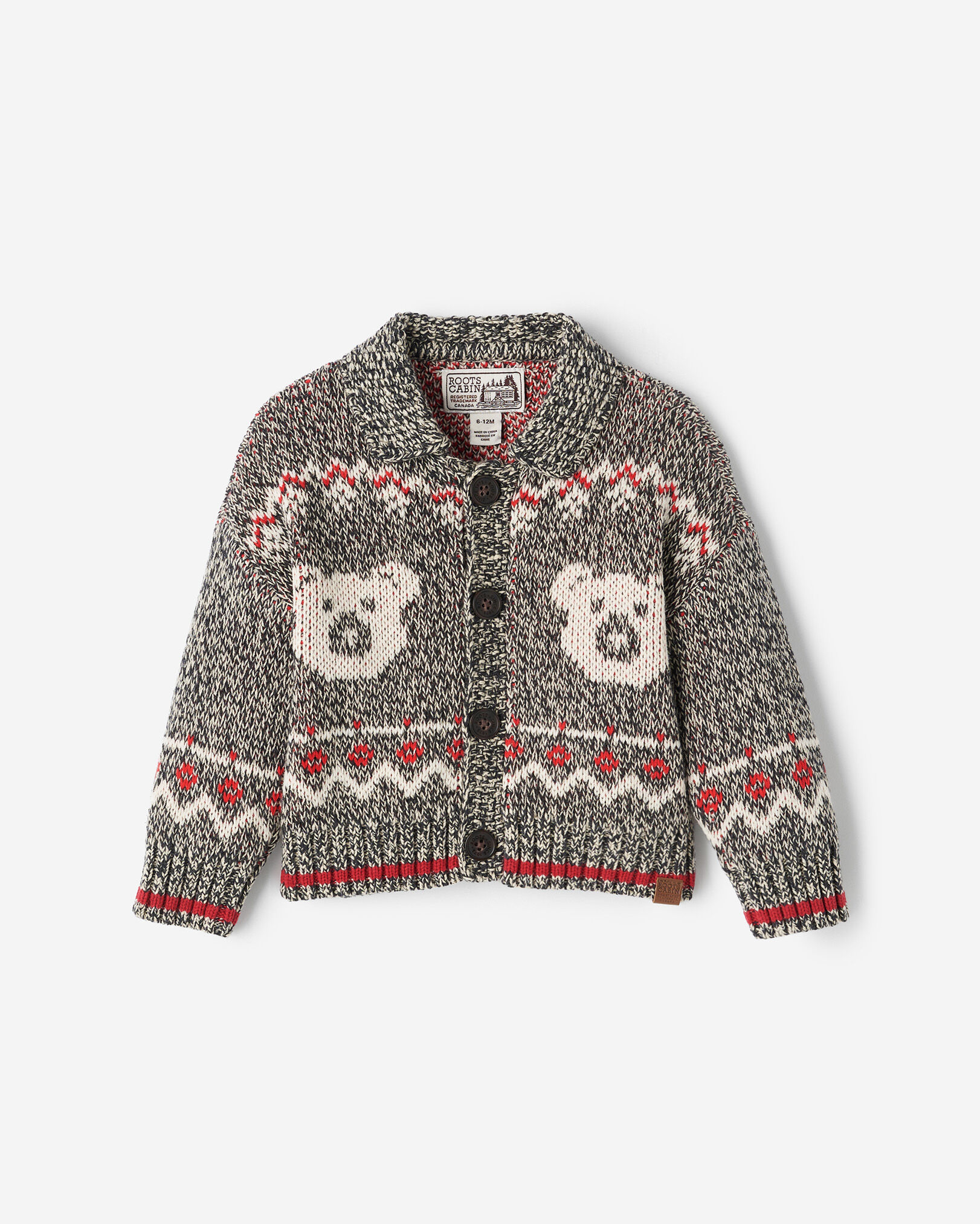 Baby Cabin Fair Isle Cardigan