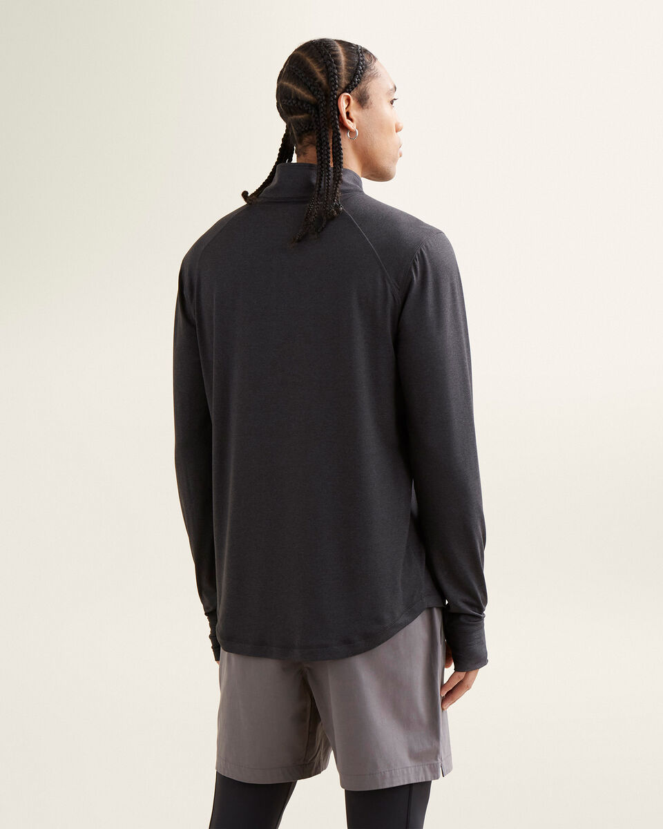 Journey Long Sleeve Zip Stein