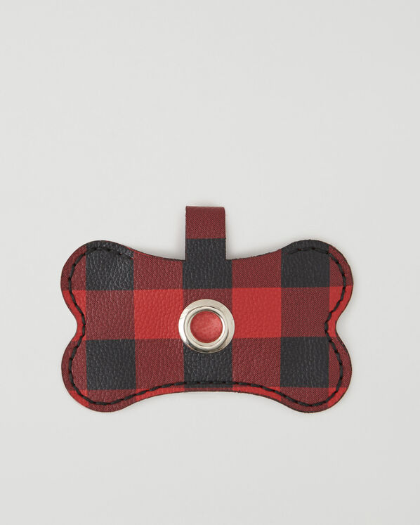 Dog Waste Bag Holder Park Plaid