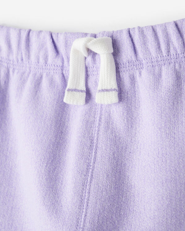 Short original en jersey bouclette de coton bio pour tout-petits