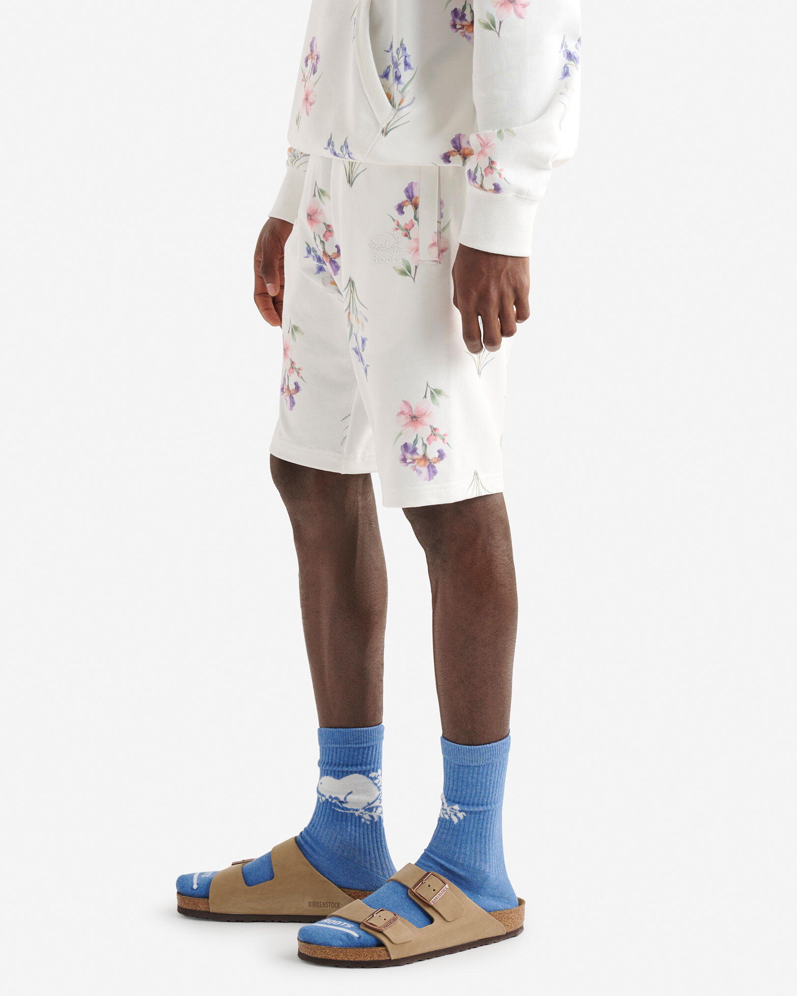 Original Floral Sweatshort 10.5 Inch