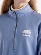 Organic Cooper Relaxed Half Zip Stein