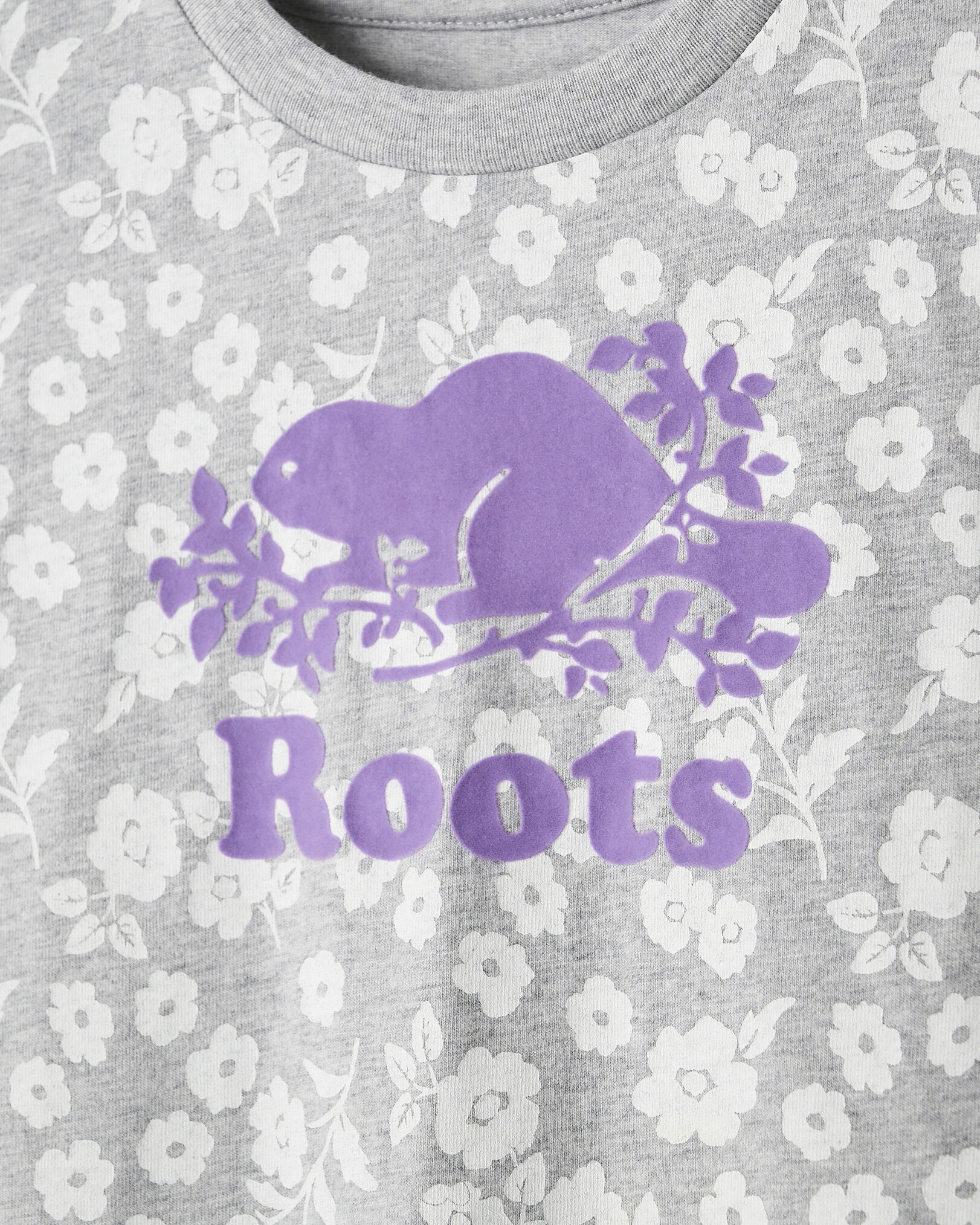 Robe à motif floral pour toute-petite