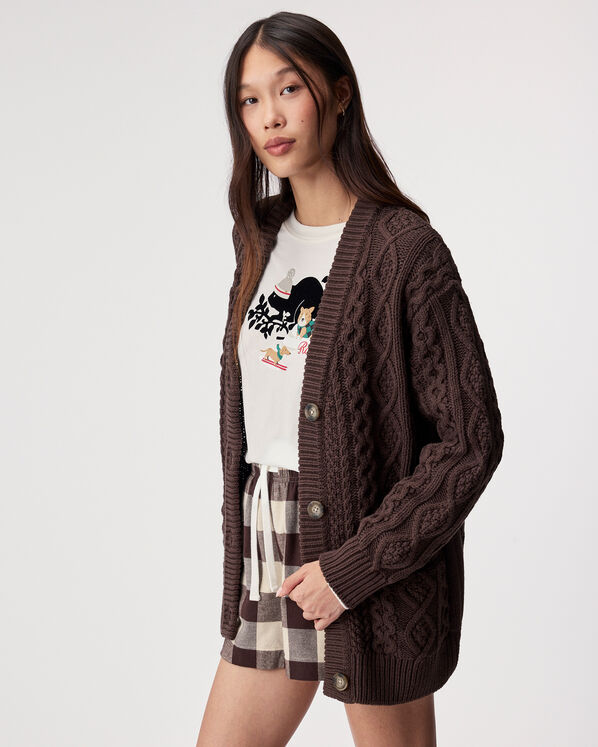 Cable Knit Cardigan