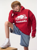 Chandail kangourou &agrave; capuchon Cooper Canada pour enfants