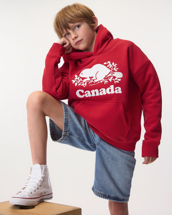 Chandail kangourou &agrave; capuchon Cooper Canada pour enfants