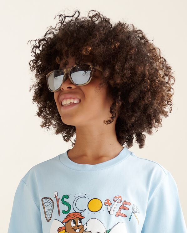 Lunettes de soleil sport à motif camouflage pour enfants 