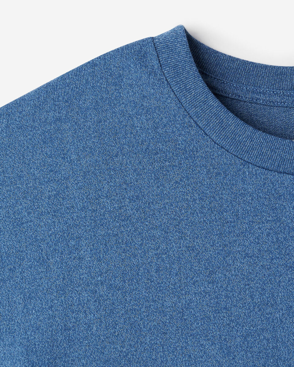 T-shirt poivr&eacute; en coton bio pour hommes