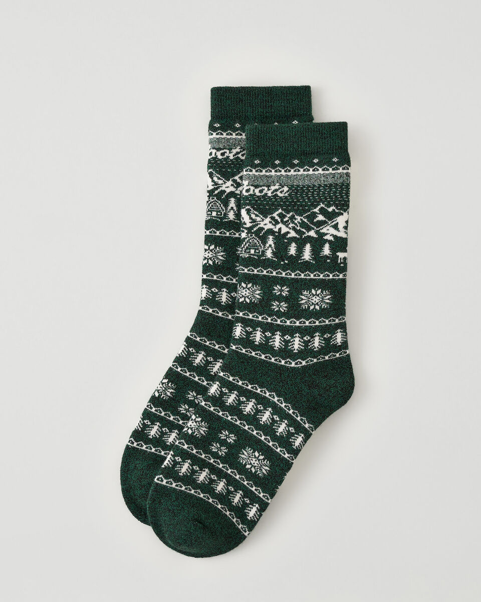Adult Winter Pattern Sock