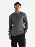 Waffle Long Sleeve Henley