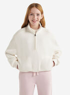 Girls Cloud Half Zip