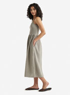 Robe nid-d&rsquo;abeilles en gaze de coton Isla