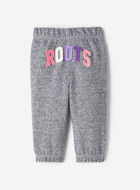 Pantalon original en molleton de coton bio Roots pour bébés