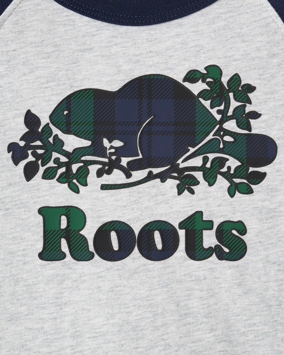 Toddler Plaid Baseball T-Shirt