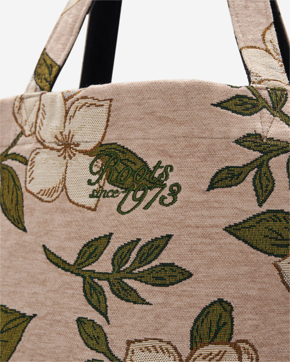 Fourre-tout Jacquard floral