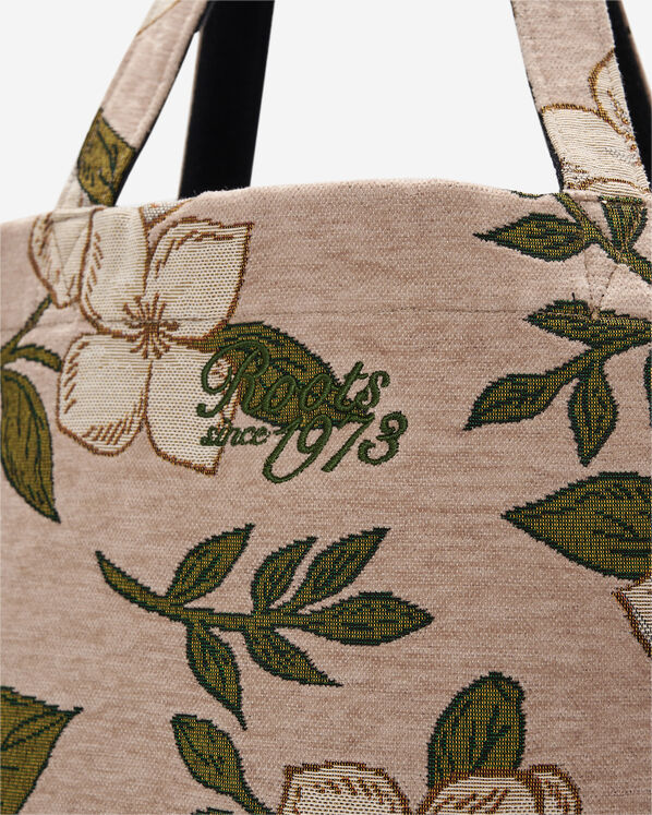 Floral Jacquard Tote Floral Jacquard Tote