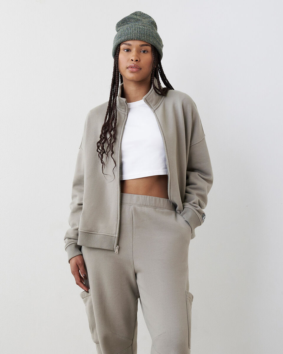 Outdoors Full Zip Mock Sweatshirt