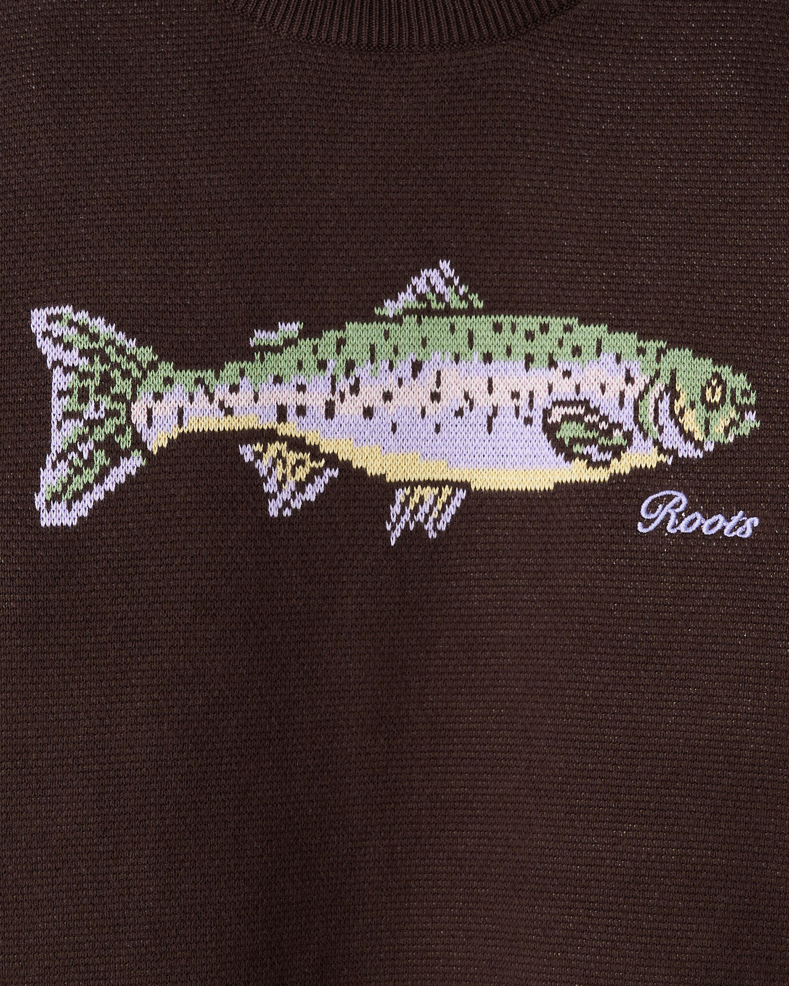 Animal Knit Crew