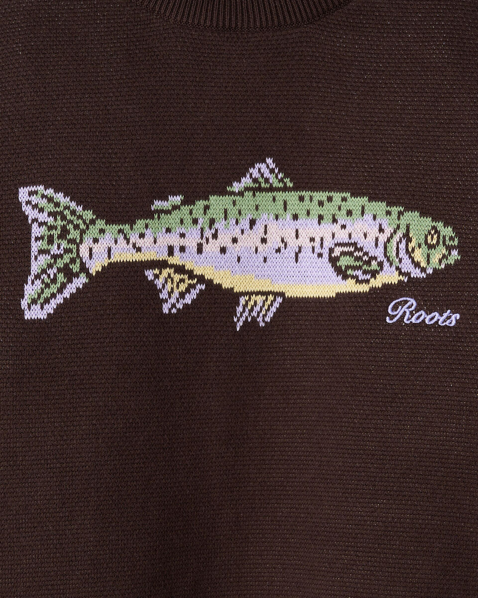 Animal Knit Crew