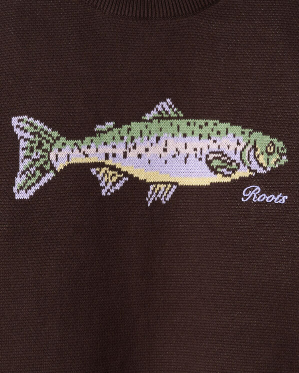 Animal Knit Crew