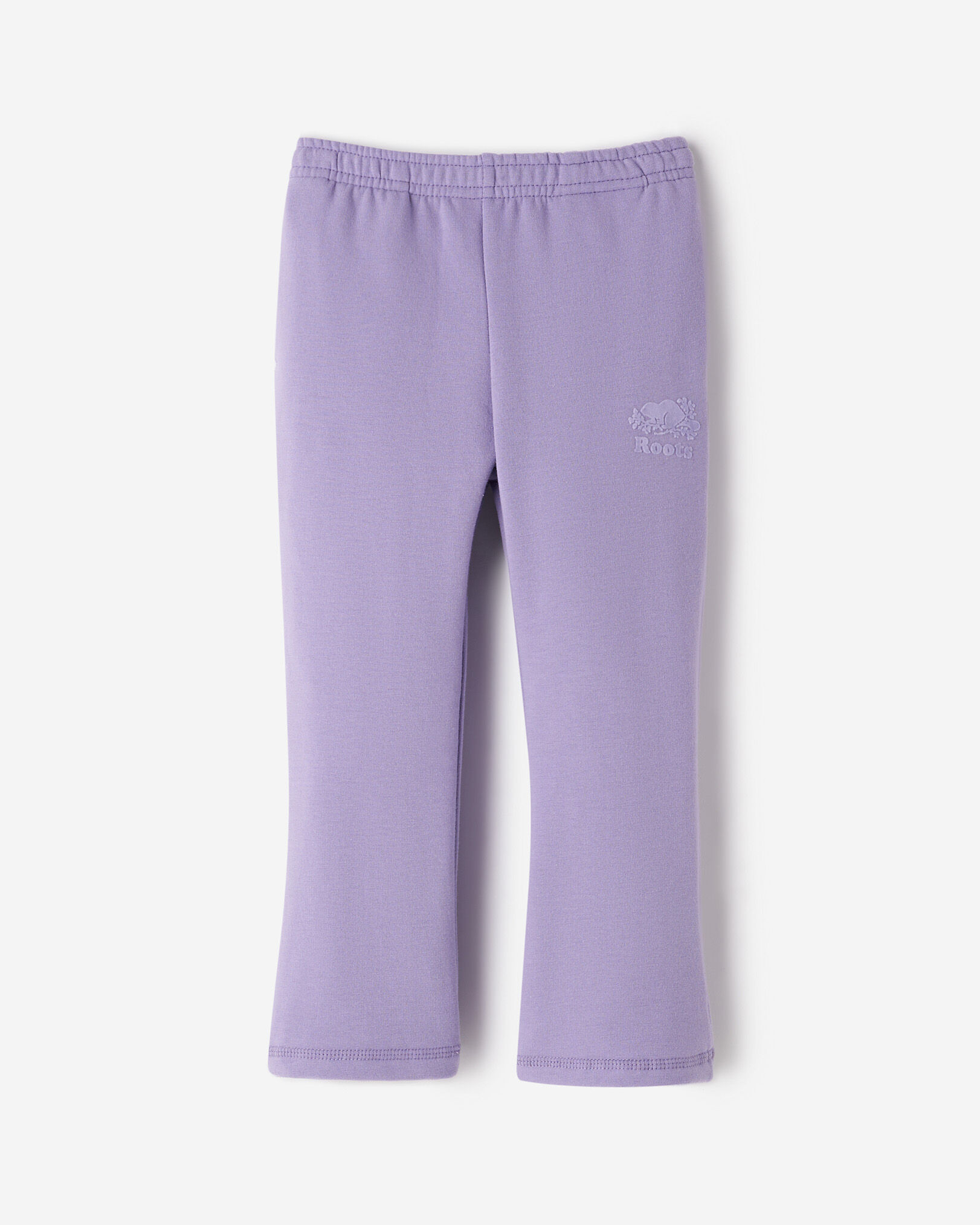 Pantalon évasé en molleton douillet Cooper pour toutes-petites