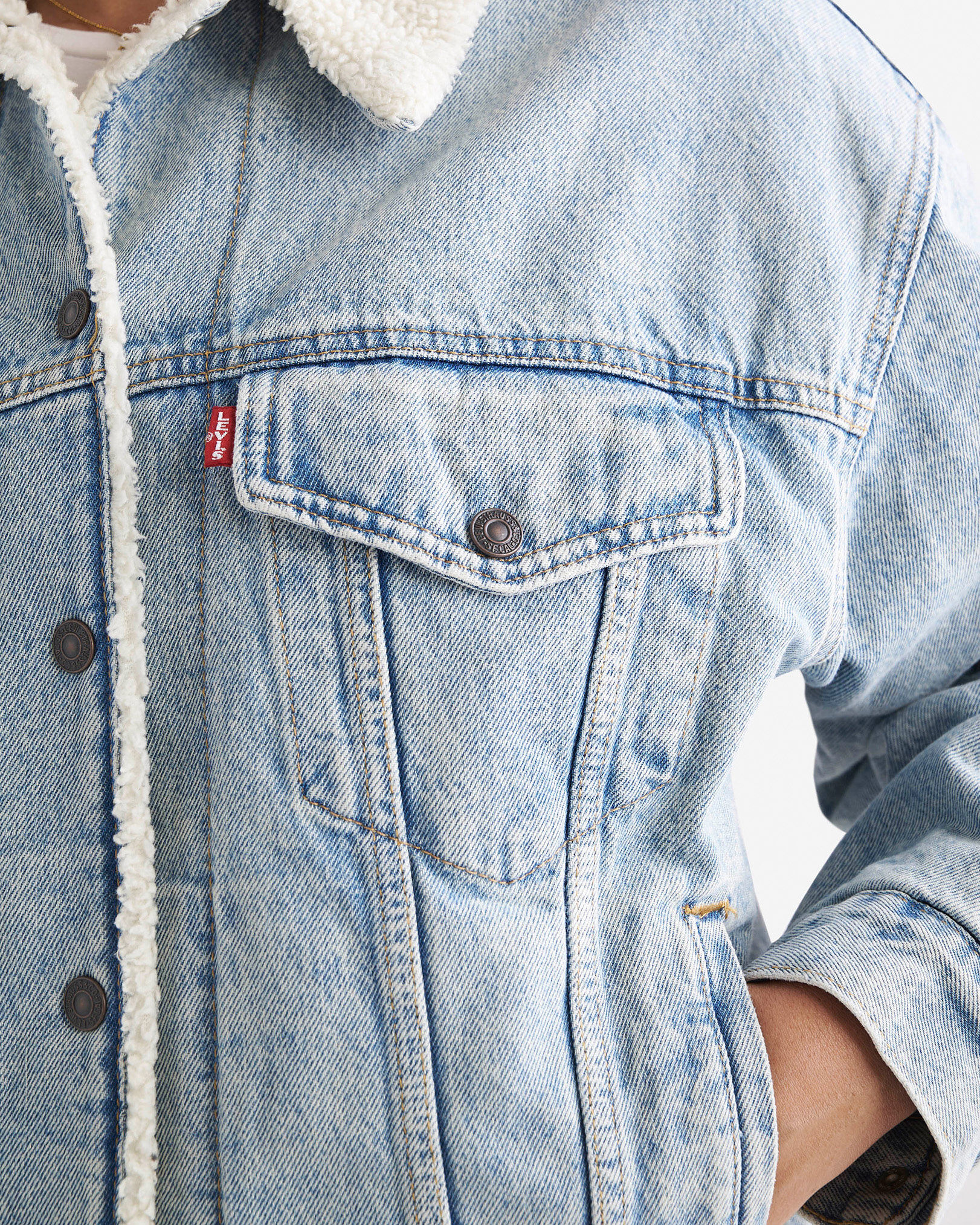 Levis stonebridge denim jacket sales