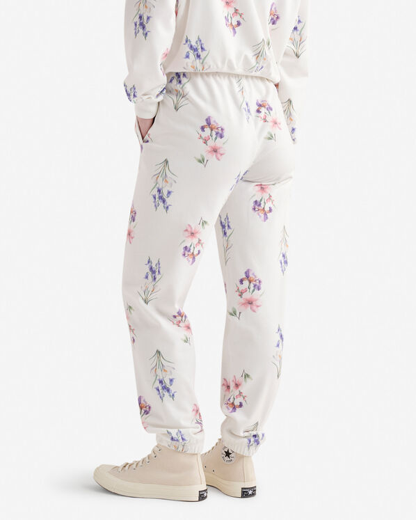 Pantalon en molleton motif floral Cooper 