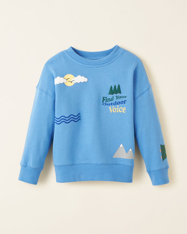 Toddler Nature Club Graphic Crew Sweatshirt