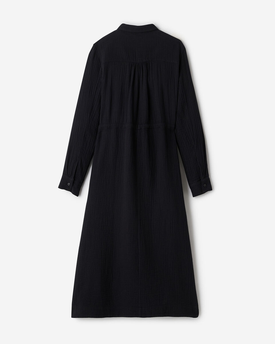 Robe chemise en gaze de coton Isla