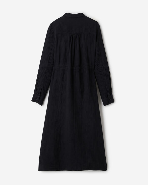 Robe chemise en gaze de coton Isla