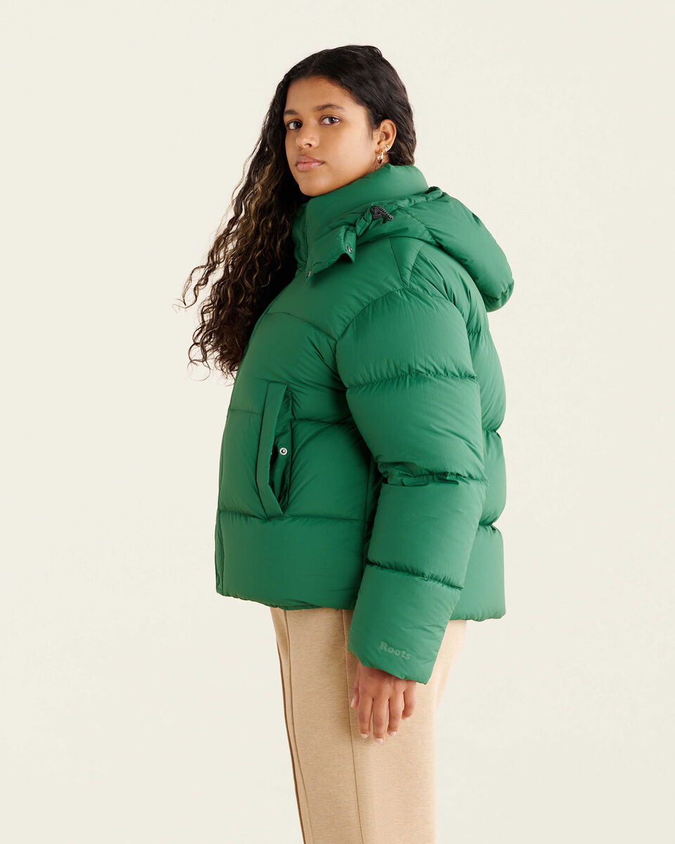 Roots Down Short Puffer Jacket